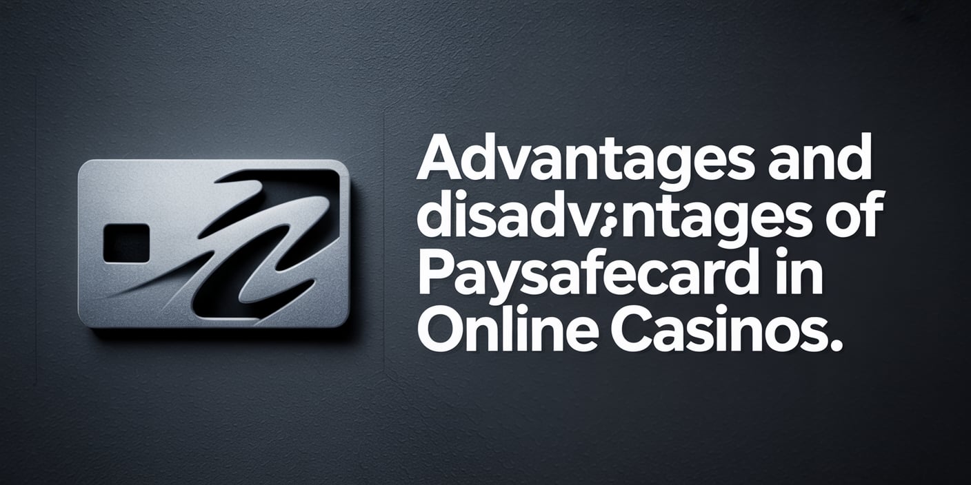 Advantages and Disadvantages of Paysafecard in Online Casinos