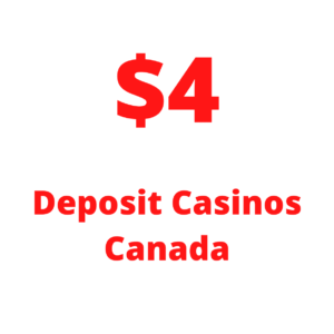 4 dollar deposit casinos